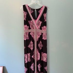 Black & Pink INC International Concepts Maxi Dress